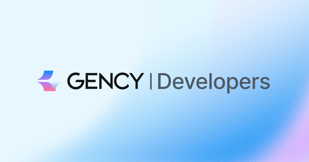 GENCY Developers
